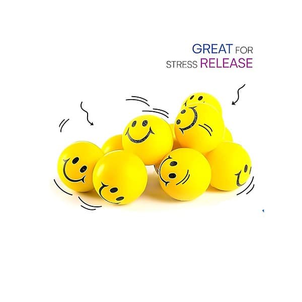 Smiley Soft Ball for Kids and Adults Pack of 12 1 - LXINDIA.COM