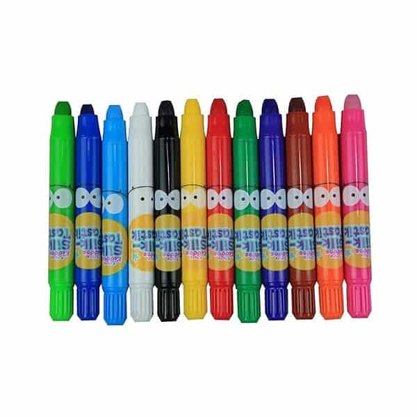 Smily Kiddos Multi Colour Silky Crayons Pack of 122 - LXINDIA.COM