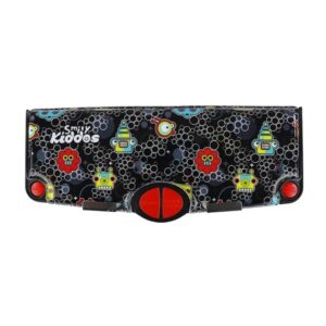 Smily Kiddos Multi Functional Pop Out Pencil Box for Kids Robot Theme Black 1 - LXINDIA.COM