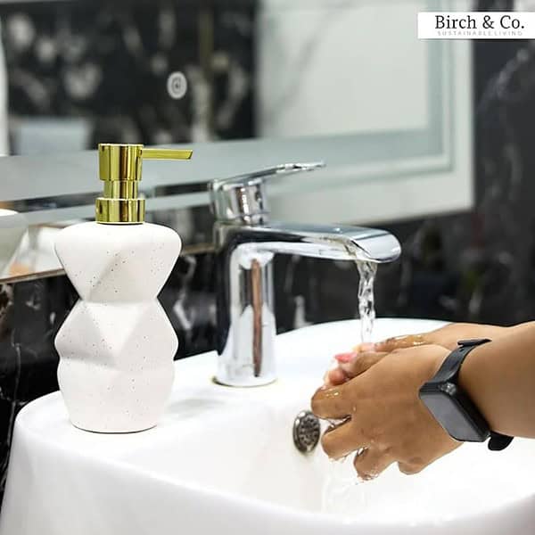 Soap Dispenser for Bathroom Handwash Dispenser Bottle White 2 1 - LXINDIA.COM