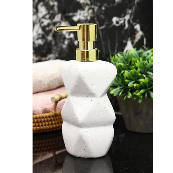 Soap Dispenser for Bathroom Handwash Dispenser Bottle White 4 - LXINDIA.COM