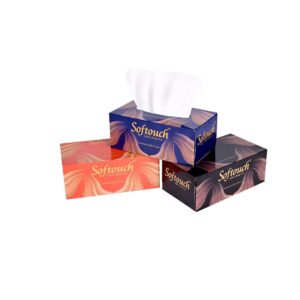 Softouch 2 Ply Face Tissue Box Set of 3 - LXINDIA.COM