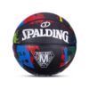 Spalding Marble Professional Match Ball Rubber Moulded Basketball Black Size 7 - LXINDIA.COM