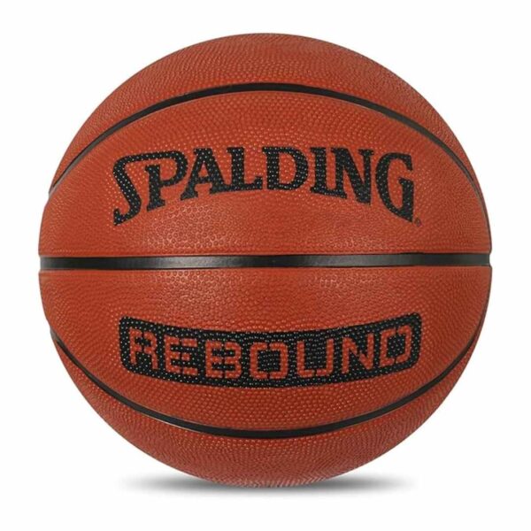 Spalding Rebound Professional Match Ball Rubber Moulded Basketball Size 7 - LXINDIA.COM