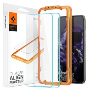 Spigen AlignMaster Screen Protector Guard for Pixel 8 2 Pack - LXINDIA.COM