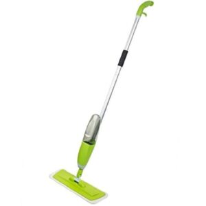 Stainless Steel Microfiber Floor Cleaning Spray Mop GREEN - LXINDIA.COM