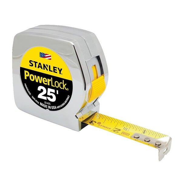 Stanley 33 425 Original Powerlock 25 Foot Measuring Tape - LXINDIA.COM