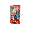 Storio Myra Doll Beautiful Dazzling Doll Toy Green - LXINDIA.COM