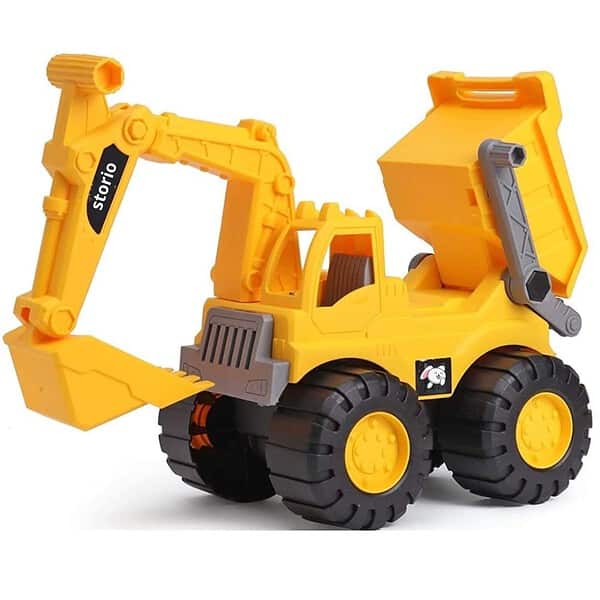 Storio Pull Back Vehicles JCB B - LXINDIA.COM