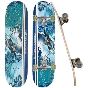 Strauss Bronx FT Lightweight Skateboard with Unique Graphics 31X 8 Inches - LXINDIA.COM