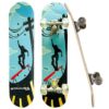 Strauss Bronx KD Lightweight Skateboard with Unique Graphics - LXINDIA.COM