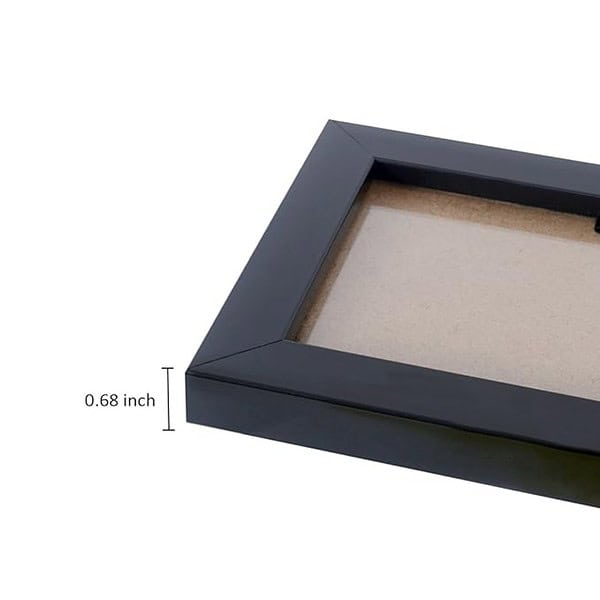 Stuthi Arts Wood MDF Photo Frame With Glass Black 11 Photos 3 - LXINDIA.COM