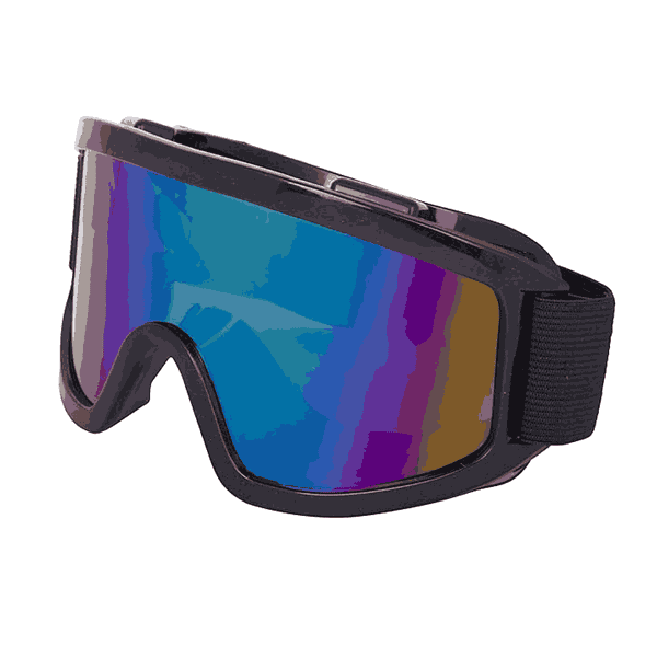 Style Eva Large Goggles with Adjustable Strap Black - LXINDIA.COM