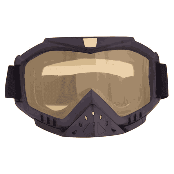 Style Eva Motorcycle Helmet Riding Goggles Glasses With Removable Face Mask - LXINDIA.COM