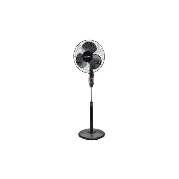 Sujata Stand Fan 400 MM Pedestal Fan 60 Watt Black - LXINDIA.COM