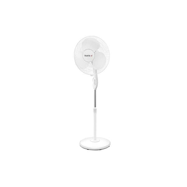 Sujata Stand Fan 400 MM Pedestal Fan 60 Watt WhiteAAA - LXINDIA.COM