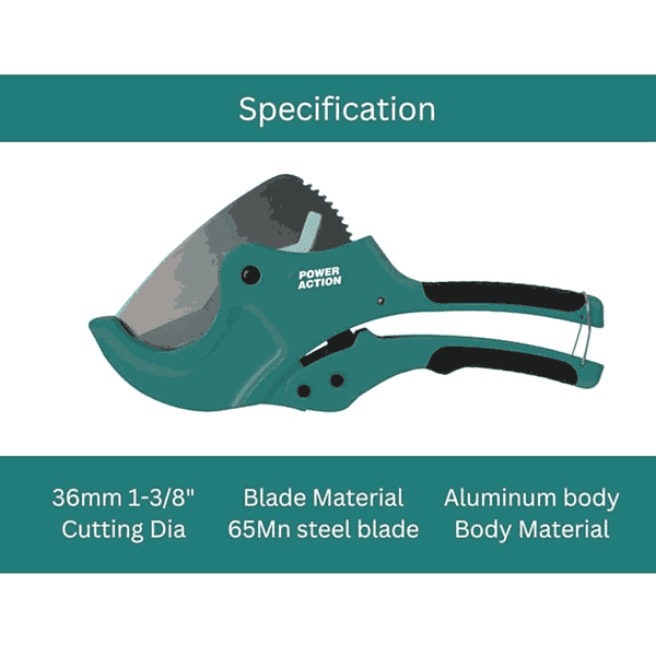 Sulfar Power Action Power Action 63MM PVC Pipe Cutter1 - LXINDIA.COM