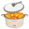 Supvox Rice Cooker 4L Non Stick Electric Cooker with Glass Lid - LXINDIA.COM