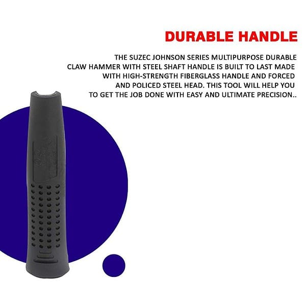 Suzec Johnson Multipurpose Durable Claw HammerJL 009 220g1 - LXINDIA.COM