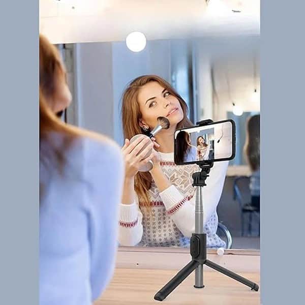 TARAVEE i19 Selfie Stick with Tripod Stand compatible with Mobile Phone3 - LXINDIA.COM