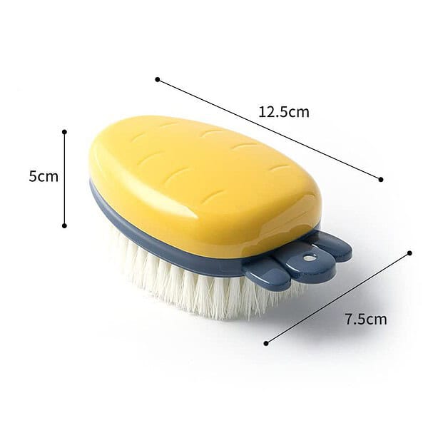 TASKHOUSE Laundry Brush Multi Purpose Scrubbing Brush Yellow - LXINDIA.COM