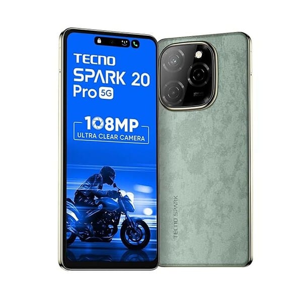 TECNO Spark 20 PRO 5G 8GB RAM 128GB Storage Neon Green1 - LXINDIA.COM