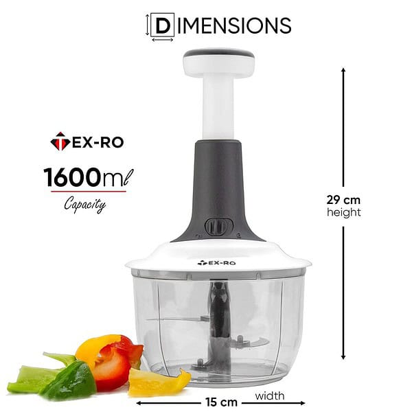 TEX RO Push Chopper for Kitchen Use A - LXINDIA.COM