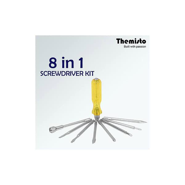 THEMISTO TH T08 8 IN 1 COMBINATION SCREWDRIVER SET pack of 8 - LXINDIA.COM