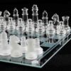 TOG Glass Chess Set Elegant Pieces and Glass Board Game - LXINDIA.COM