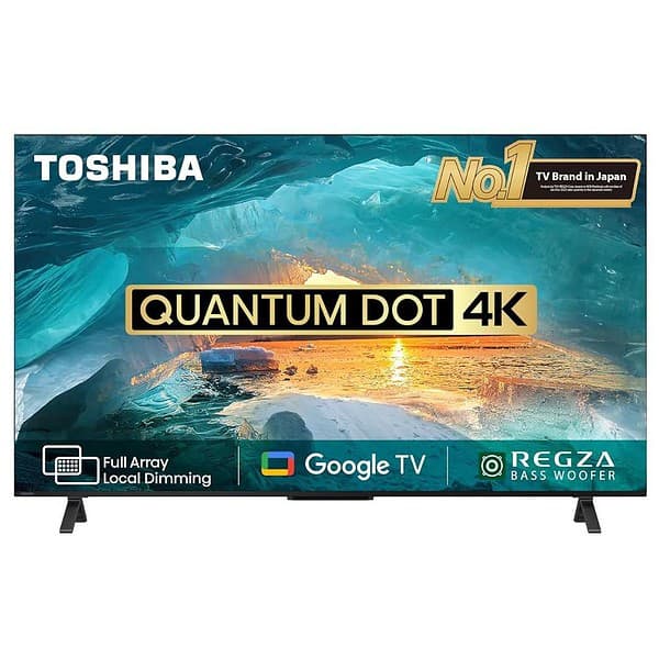 TOSHIBA 139 cm 55 inches 4K Ultra HD Smart QLED TV 55M550MP Black - LXINDIA.COM