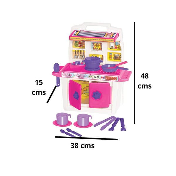 TOY ZONE Plastic Kitchen SetDisney princess my little kitchen 02 - LXINDIA.COM