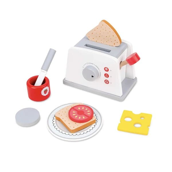 TOYARTSY Kids Toaster Toy with Kitchen Set 01 - LXINDIA.COM