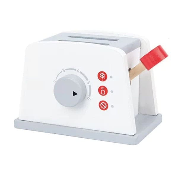 TOYARTSY Kids Toaster Toy with Kitchen Set 8 Pc 1 - LXINDIA.COM