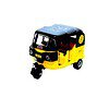 TOYMANIA Amazing Pull Back CNG AUTO Rickshaw Yellow Black - LXINDIA.COM