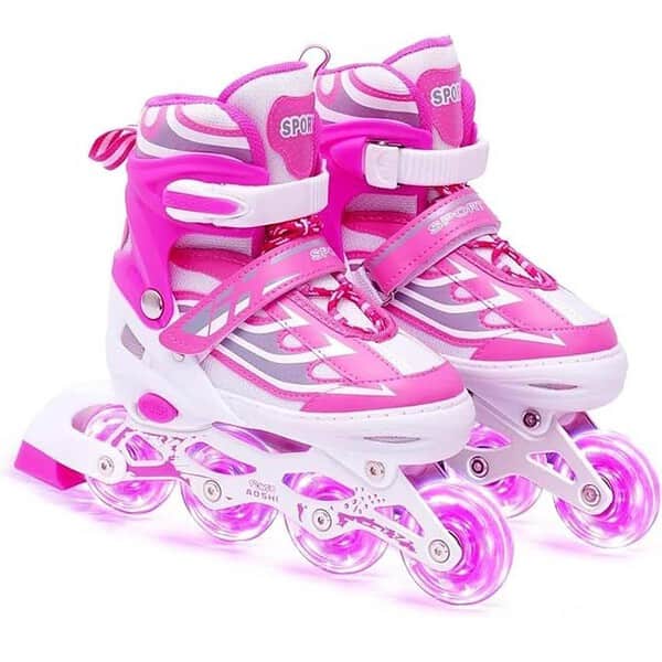 TOYZIA Roller Skates for Boys and Girls Pink - LXINDIA.COM