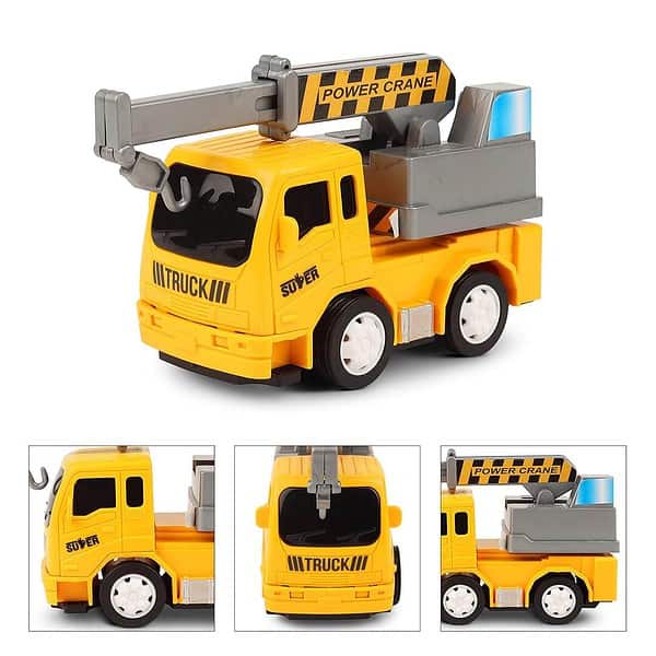 TOYZONE Friction Powered Mini JCB Crane b - LXINDIA.COM