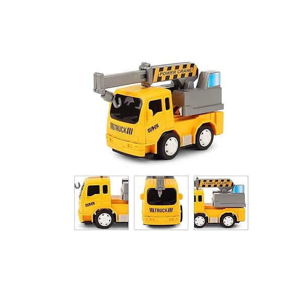 TOYZONE Friction Powered Mini Truck Pull Back ActionA - LXINDIA.COM