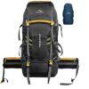 TRAWOC TREKELITE 60L Travel Backpack Black - LXINDIA.COM