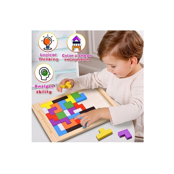 TS WITH TECHSUN Entertain Kids Wooden Russian Blocks - LXINDIA.COM