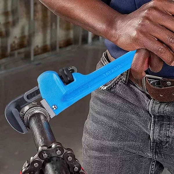 Taparia 250mm Heavy Duty Pipe Wrench3 - LXINDIA.COM