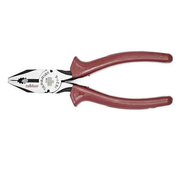 Taparia Steel 165mm Combination Plier with Joint Cutter Red and Black - LXINDIA.COM