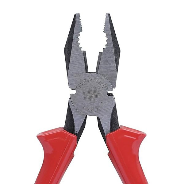 Taparia Steel 185mm Combination Plier with Joint Cutter Red and Black1 - LXINDIA.COM