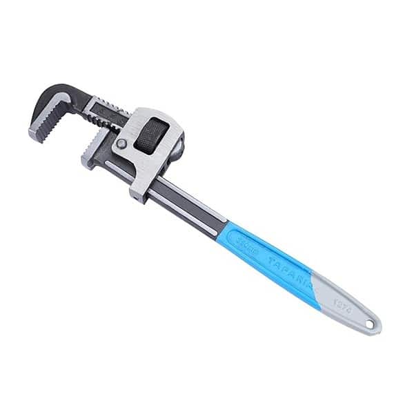 Taparia Steel 350mm Stillson Type Pipe Wrench Blue and Black1 - LXINDIA.COM