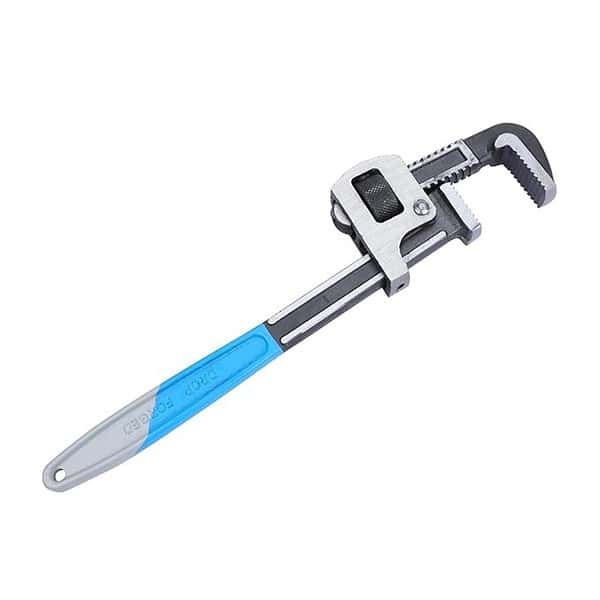 Taparia Steel 350mm Stillson Type Pipe Wrench Blue and Black2 - LXINDIA.COM