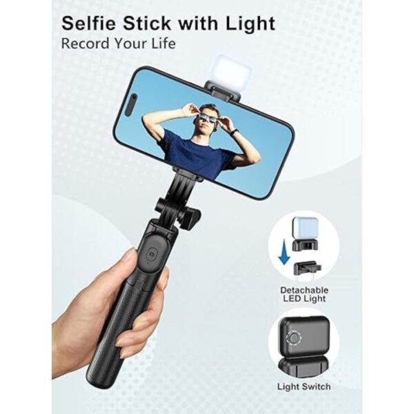 TaraVee Selfie Stick with Tripod Stand3 - LXINDIA.COM