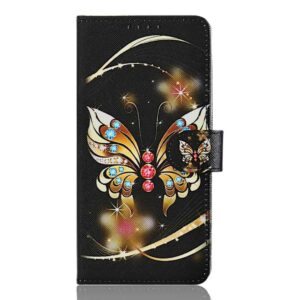 Teletel Caterpilar Print Magnetic Closure Wallet Flip Mobile Phone Case for Samsung Galaxy M55s 5G - LXINDIA.COM