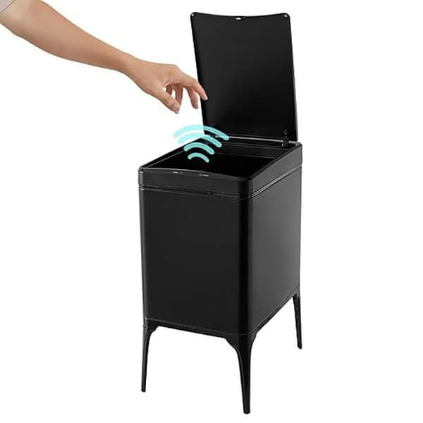 The Better Home 22L Dustbin For Kitchen Dustbin Black 1 - LXINDIA.COM