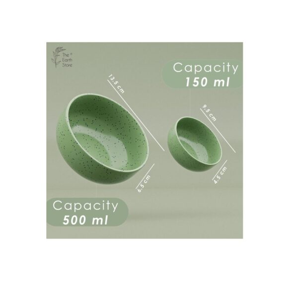 The Earth Store Spiral Green Set of 21 Piece Ceramic Dinner Set b - LXINDIA.COM