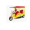 The Game Begins E Rickshaw Tuk Tuk Auto Rickshaw Red and Yellow Color - LXINDIA.COM