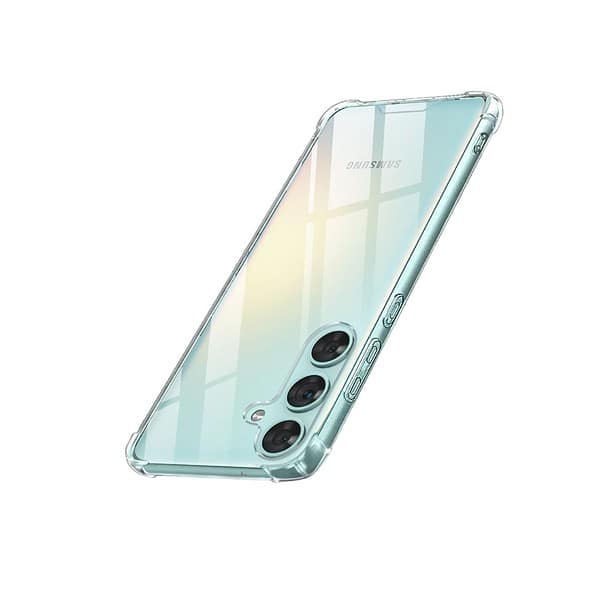 The Gift Kart Crystal Clear Back Cover Case for Samsung Galaxy M55 - LXINDIA.COM